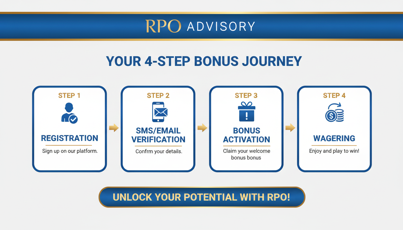 Infografika przedstawiająca proces weryfikacji bonusu w kasynie
